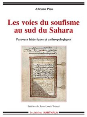 cover image of Les voies du soufisme au sud du Sahara Parcours historiques et anthropologiques